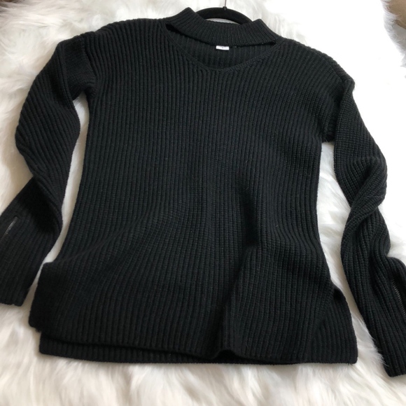 Bar III Choker Sweater - Picture 3 of 5